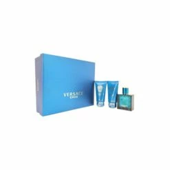 Budget 😍 Versace M-GS-2751 Eros Mens Gift Set EDT Spray, 1.7 oz - 3 Piece 🎉