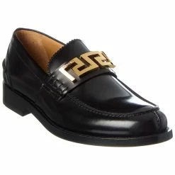 Discount 💯 Versace Leather Loafer 🛒