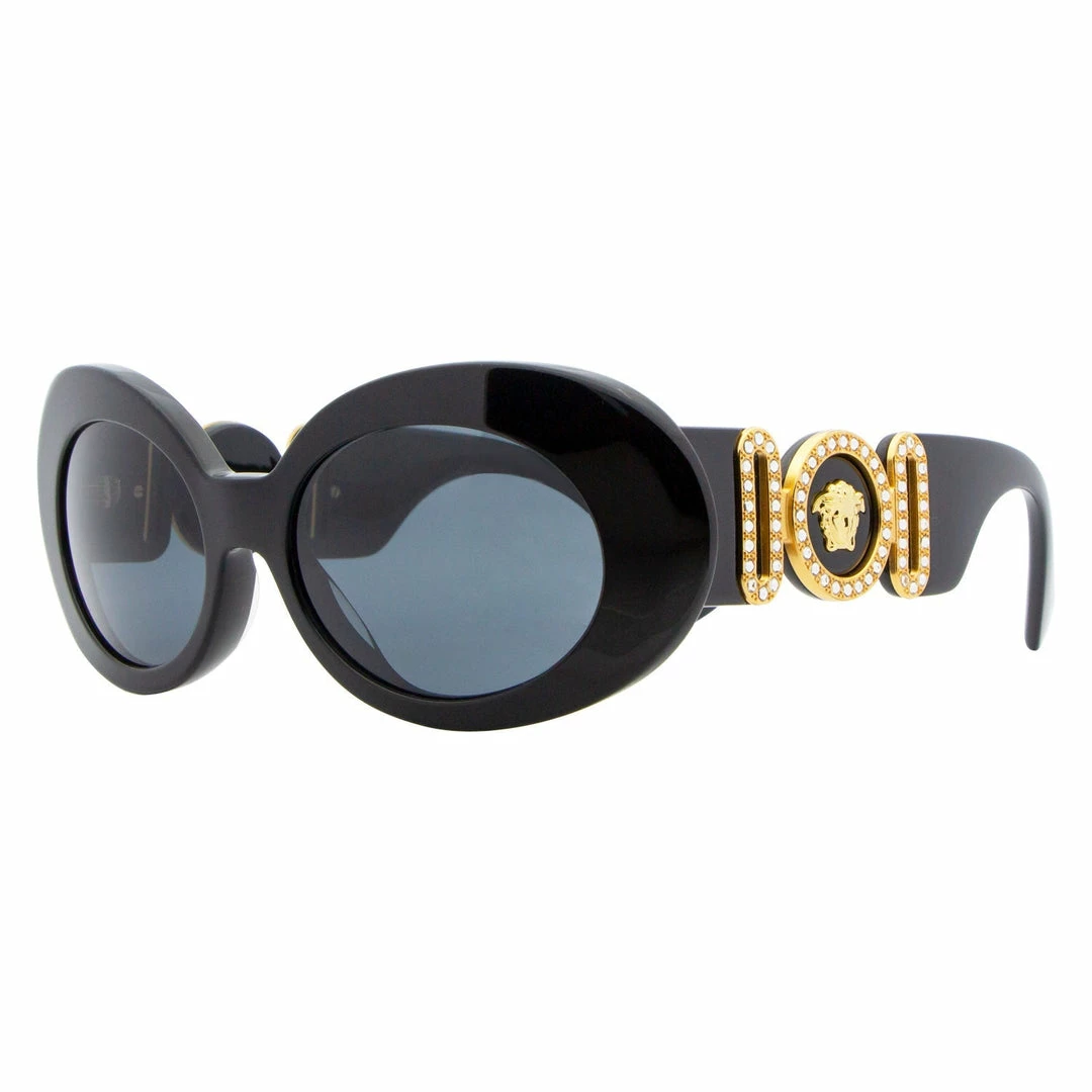 Discount π₯ Versace Oval π Sunglasses VE4426BU GB187 Black/Gold 54mm 4426 π 3 Discount π₯ Versace Oval π Sunglasses VE4426BU GB187 Black/Gold 54mm 4426 π