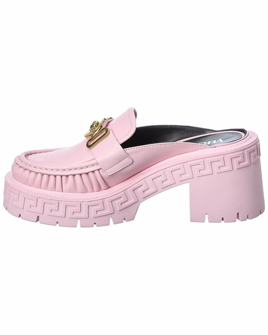 Budget 👏 Versace Medusa Biggie Leather Mule ✨ 4 Budget 👏 Versace Medusa Biggie Leather Mule ✨ - Image 2