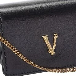 Cheap 🔥 Versace Virtus Leather Wallet On Chain ⭐ -Versace Sales Store ff689fcb2e3342108a08d5676c864b09 1080x